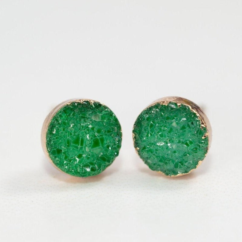 Mini Druzy Studs