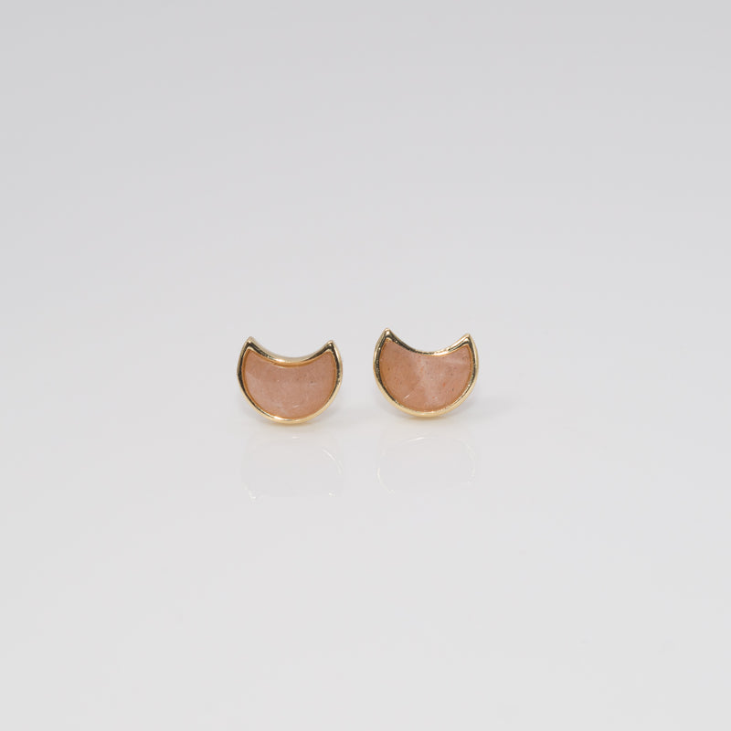 Cutie Gemlet Moon Studs