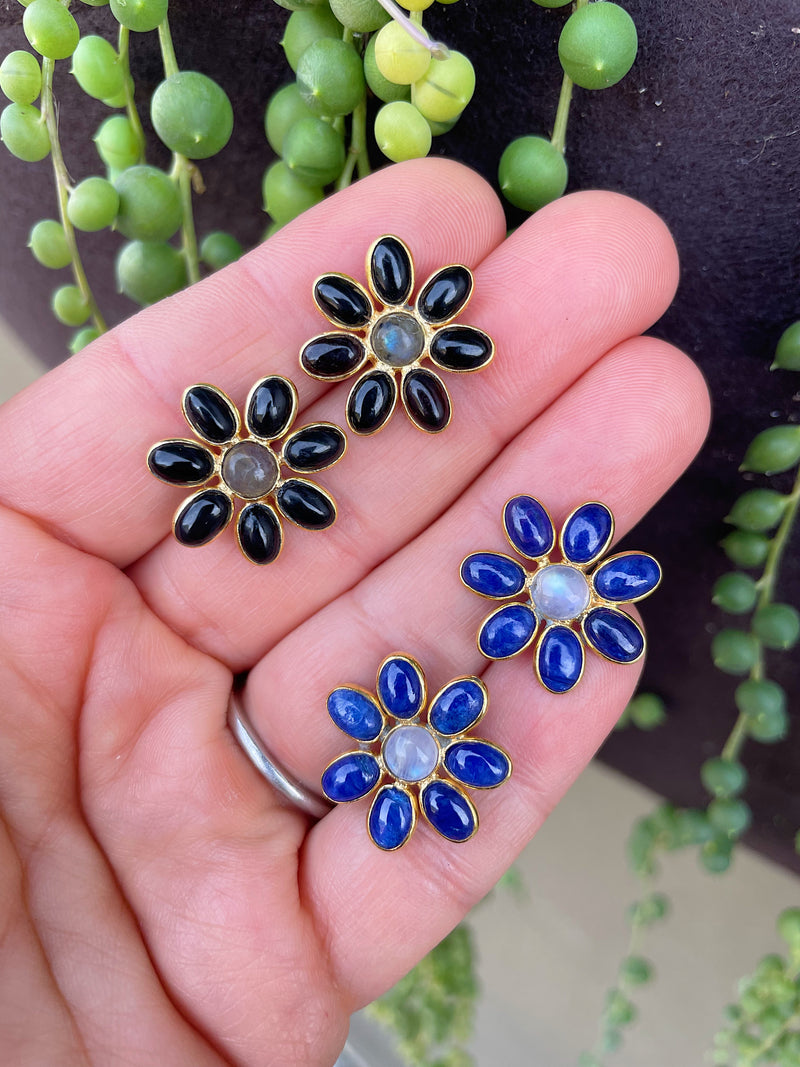 Daisy Gem Studs